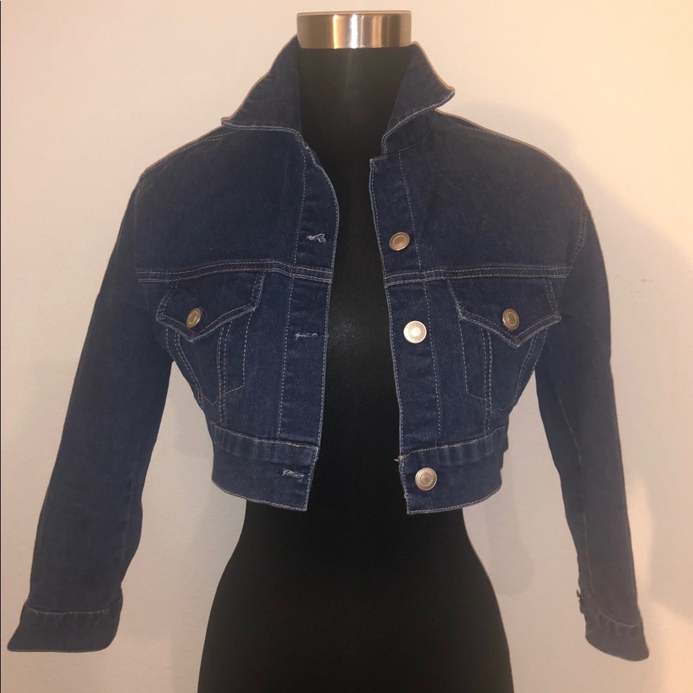 Crop Denim Jacket